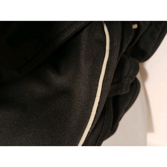 Puma Sport Lifestyle 1/4 Zip Pullover Jacket Size LG Black Thumb Hole Longsleeve - Picture 14 of 14